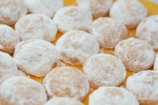 Primer Plano Las Tradicionales Galletas Árabes Para Celebración Las Fiestas —  Fotos de Stock