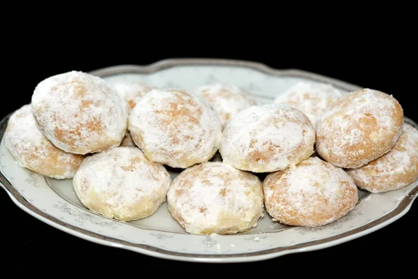 Kue Tradisional Arab Untuk Merayakan Hari Raya Islam Fitr Kahk — Stok Foto