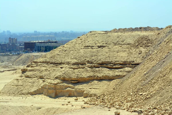 Cairo Egipto Junio 2022 Montaña Colinas Mukattam Mokattam Una Gama — Foto de Stock