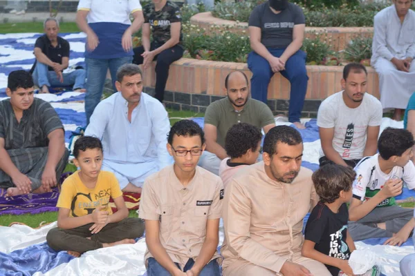 Kairo Mesir Juli 2022 Muslim Mesir Melakukan Ritual Keagamaan Idul — Stok Foto