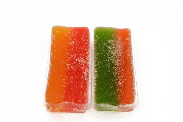 Zwykłe Galaretki Kolorowe Słodycze Taffycandy Smaku Pokrytym Cukrem Egipskie Kulturalne — Zdjęcie stockowe
