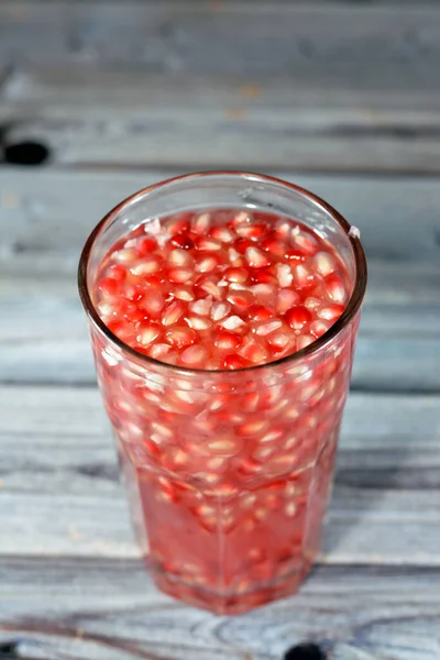 Der Granatapfel Punica Granatum Ein Fruchttragender Sommergrüner Strauch Aus Der — Stockfoto