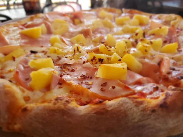 Hawaiian Pizza North Beach — Stock Photo, Image