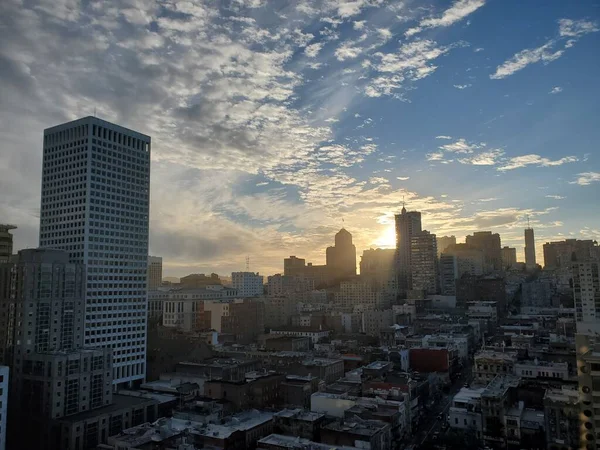 Pôr Sol São Francisco — Fotografia de Stock