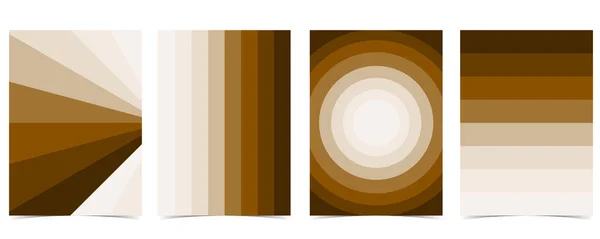 Brown Palate Colour Background Design — Image vectorielle