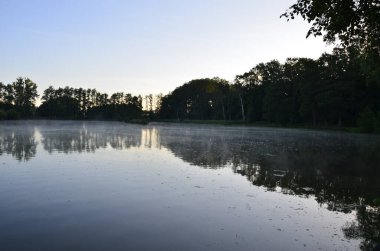 Sabah göl manzarası çok güzel.