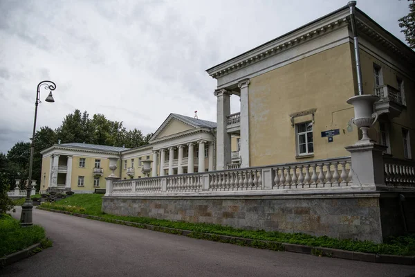 Petersburg Russia August 2021 Building Stalin Style Astronomical Pulkovo Observatory — 스톡 사진