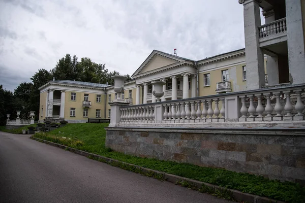 Petersburg Russia August 2021 Building Stalin Style Astronomical Pulkovo Observatory — Stock Photo, Image