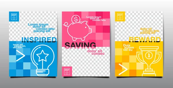 Annual Report Future Business Template Layout Design Cover Book Vector — Stockvector