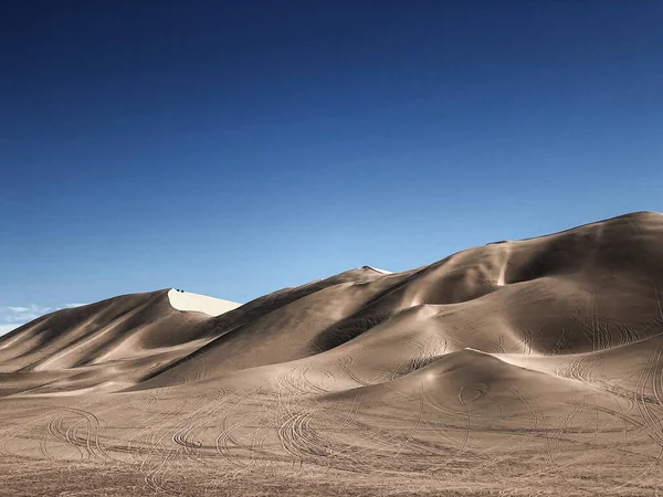 Desert California Dumont Dunes Photo De Stock