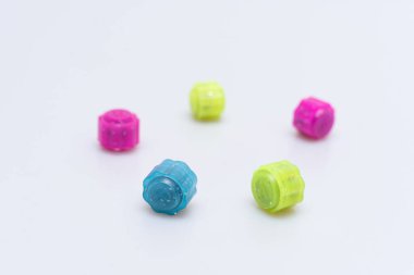 Geleneksel Kore halk oyununun yakın plan çekimi.