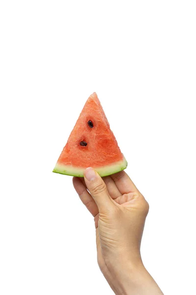 Sweet Delicious Summer Seasonal Fruit Watermelon — Stock Photo, Image