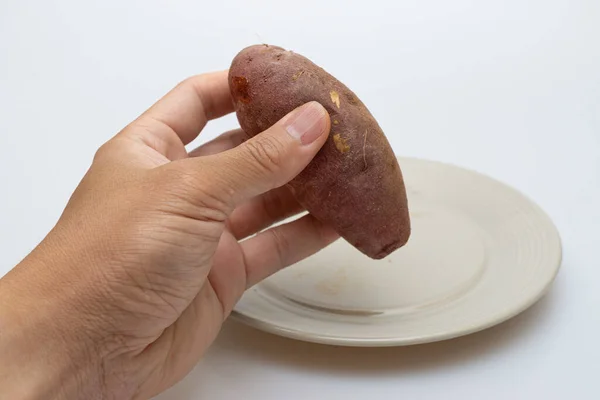 Lezzetli Görünen Bir Tabakta Kızarmış Patates — Stok fotoğraf