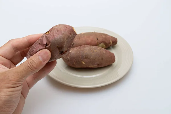 Lezzetli Görünen Bir Tabakta Kızarmış Patates — Stok fotoğraf