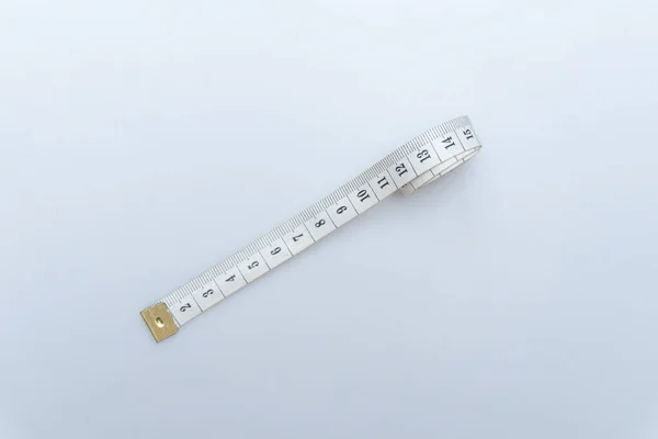 Tape Measure Measure Various Body Parts — Stockfoto