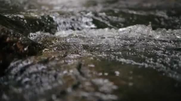 Långsam Rörelse Flod Eller Sjö Vattenfall Tropisk Flod Vacker Natur — Stockvideo