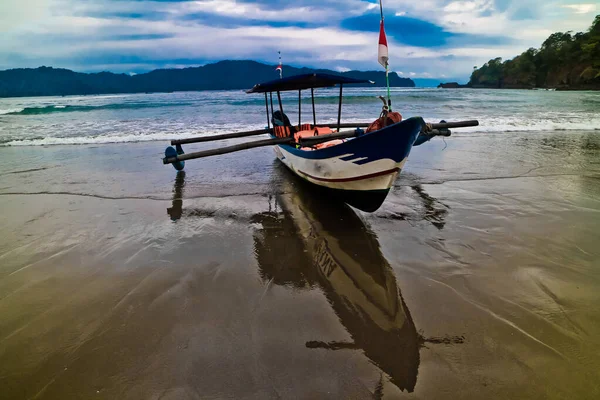 Vista Panorâmica Praia Paradisíaca Tropical Menjangan Island Bali Indonésiamenjangan Island — Fotografia de Stock