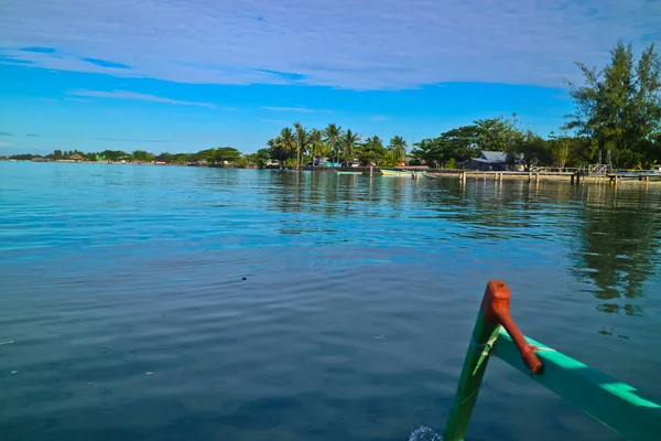 Pemandangan Pantai Tropis Yang Indah Pulau Dokokayu Gorontalo Indonesia Dokakayu — Stok Foto