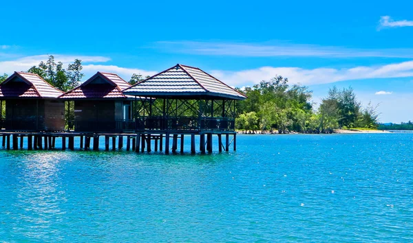 Vistas Panorámicas Una Hermosa Playa Tropical Isla Dokokayu Gorontalo Indonesia — Foto de Stock