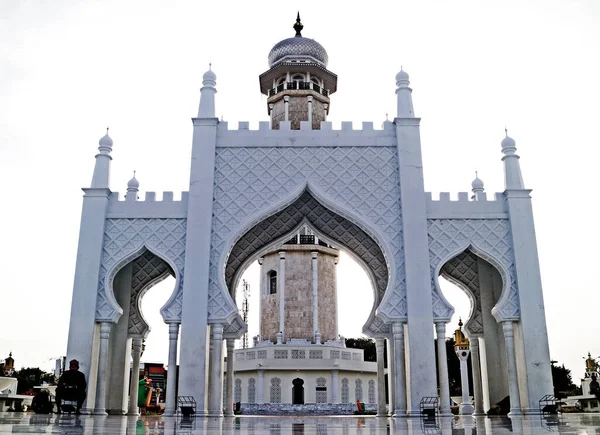 Baiturrahman Mosque Aceh Indonesiabaiturahman Mosque Historic Mosque Witnessed Awesomeness 2014 — Stock Photo, Image