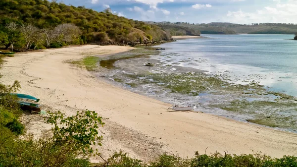 Die Schönheit Der Rosa Strand Lombok Indonesien Tangsi Beach Ist — Stockfoto