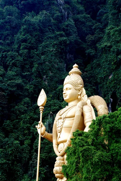 ゴムバック セランゴール マレーシア 2019年10月8日 バトゥ洞窟マレーシアに位置する世界で最も高い42 7メートル以上のヒンズー教の神の像 — ストック写真