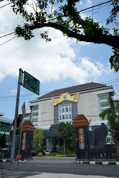 Lamongan East Java Indonesia Marzec 2022 Budynek Rządowego Biura Regent — Zdjęcie stockowe