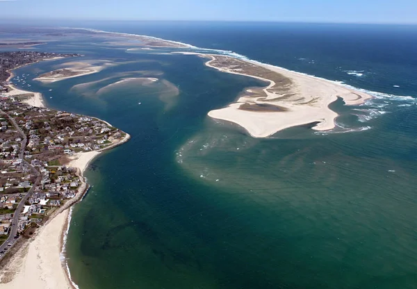 Chatham Cape Cod Outer Beach Aerial — стоковое фото