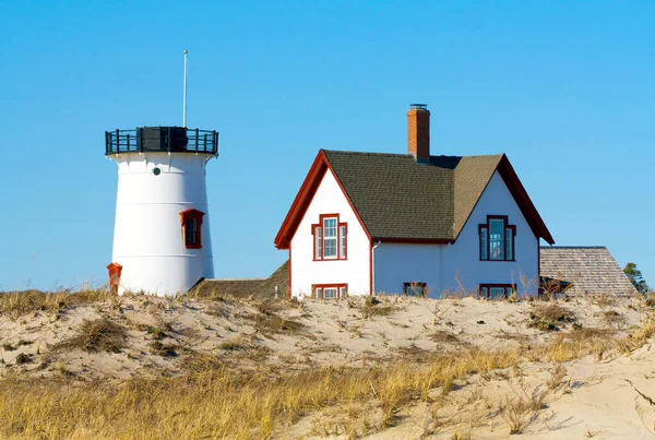 Stage Harbor Leuchtturm Chatham Cape Cod — Stockfoto