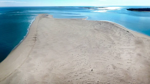 Chatham Cape Cod Plage Extérieure Aérienne — Photo