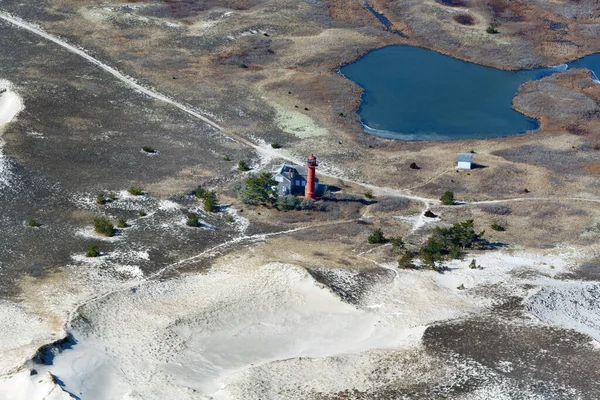 Cape Cod, Chatham 'daki Monomoy Point Deniz Feneri Havalimanı