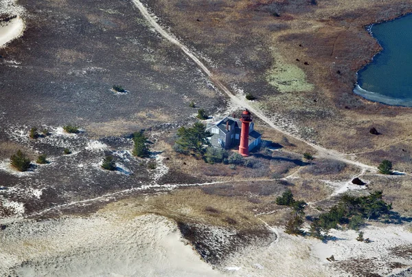Cape Cod, Chatham 'daki Monomoy Point Deniz Feneri Havalimanı