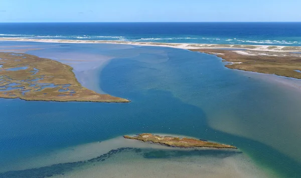 Eastham 'daki Nauset Bataklık Havalimanı, New England' daki Cape Cod.