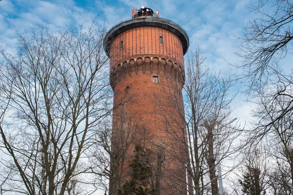 Tczew Historic Water Tower Built 1905 — Foto Stock