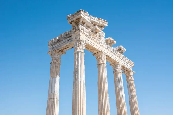 Apollo Tempel Side Antalya Überreste Römischer Zivilisation Der Türkei — Stockfoto
