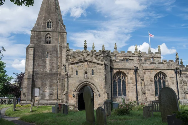 Puertas Principales Iglesia San Pedro Hope Inglaterra — Foto de Stock