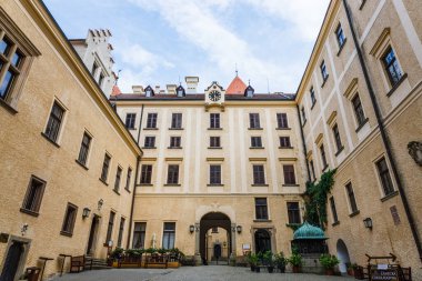 Ortaçağ Konopiste Kalesi - Habsburg kraliyet ailesinin evi