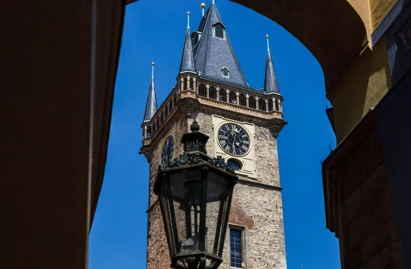 プラハ天文時計塔 — ストック写真