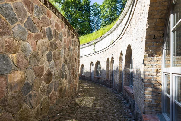 Fortaleza Boyen Antigua Fortaleza Prusiana Utilizada Durante Primera Guerra Mundial — Foto de Stock
