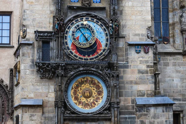 Pražské Orloj Starém Městě Praze Česká Republika — Stock fotografie