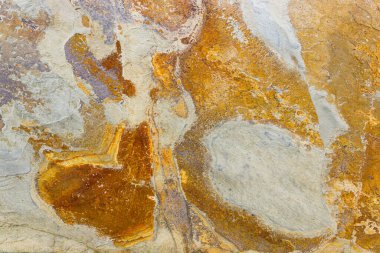 Grunge background with corrosion and deep crack on the texture of the surface.