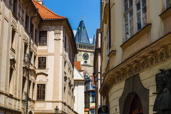 Tower of Prague astronomical clock.