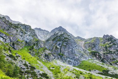 Beautiful view of High Tatras mountains near Zakopane.