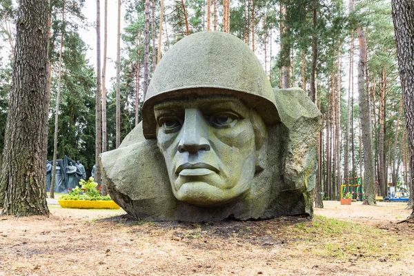 Soldat Soviétique Sculpture Reliques Idéologiques Soviétiques Dans Parc Grutas Druskininkai — Photo