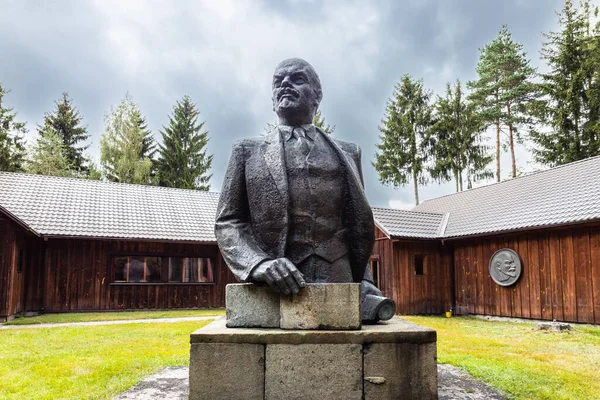 Monument Vladimir Lénine Dirigeant Révolutionnaire Russe Druskininkai Lituanie Septembre 2022 — Photo