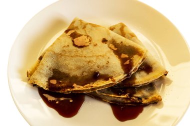 Ev yapımı reçelli krep..