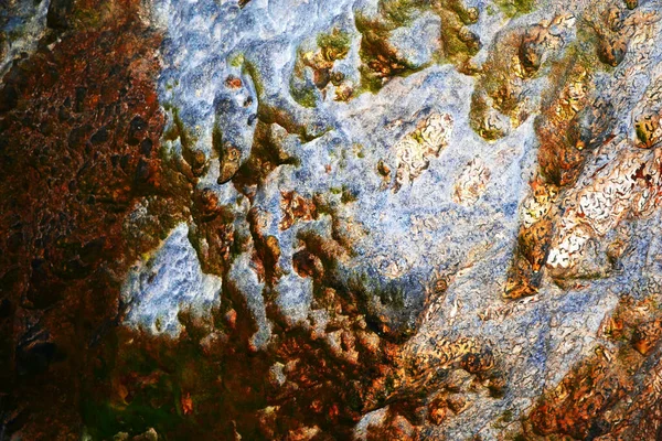 Textura Una Pared Dentro Una Cueva — Foto de Stock