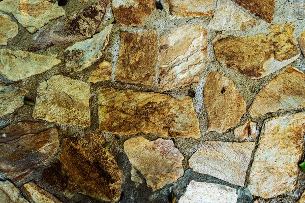Fundo Pavimento Texturizado Feito Por Pedra Padrão — Fotografia de Stock