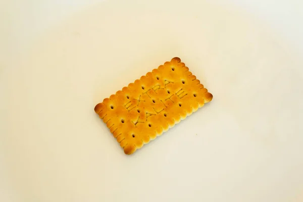 Сладкое Печенье Изолированном Фоне — стоковое фото