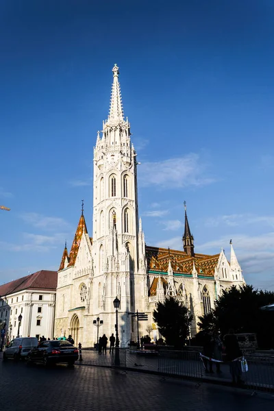 Budapest Ungarn November 2019 Die Matthiaskirche Ist Eine Römisch Katholische — Stockfoto